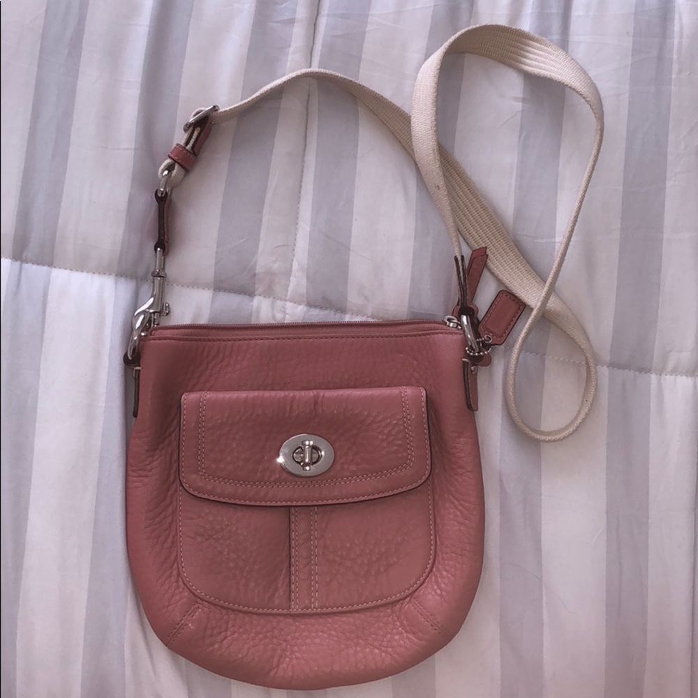 Blush Coach purse